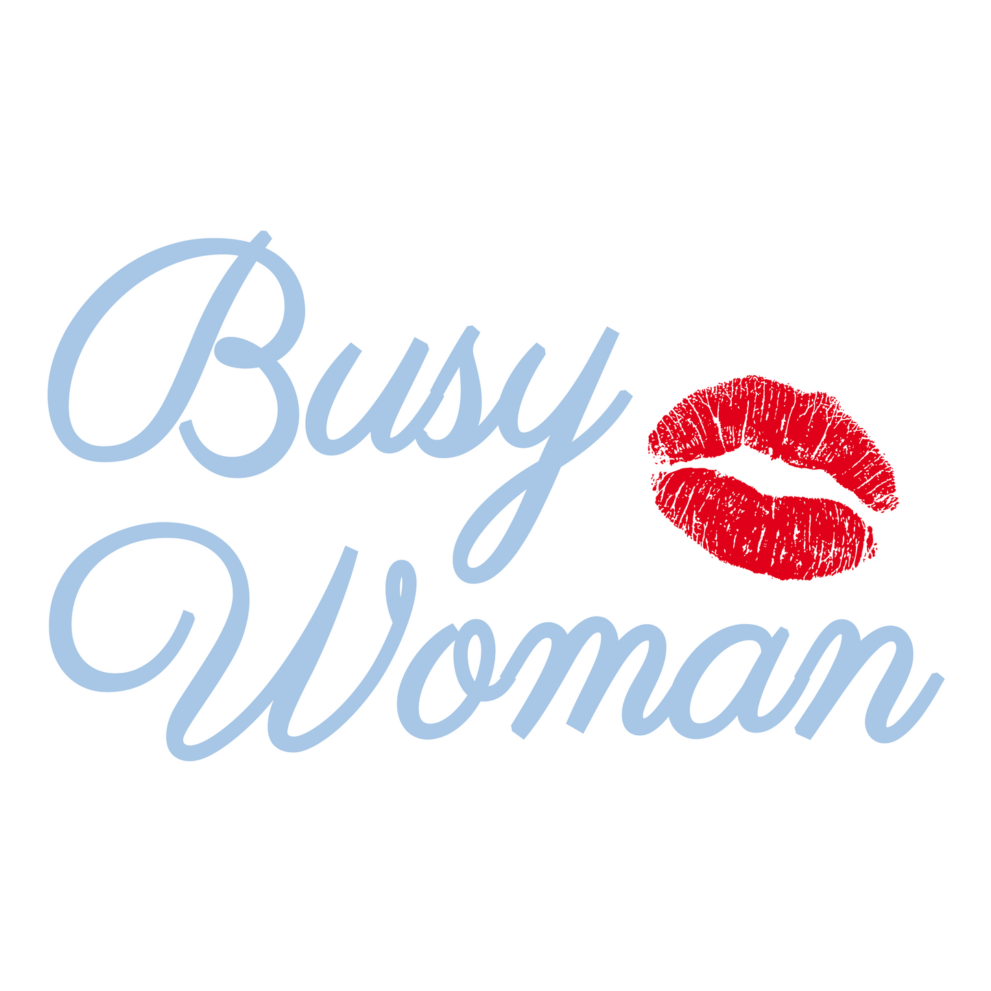 NEW! busy woman sticker