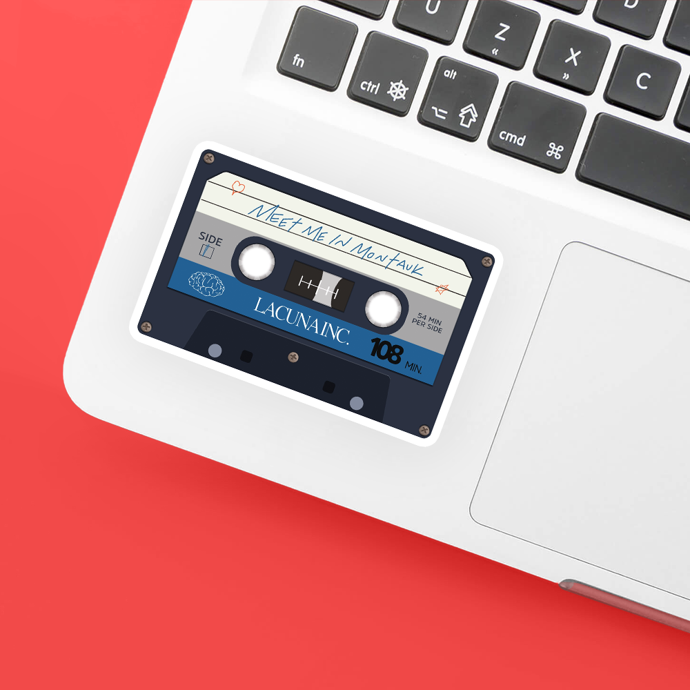 NEW! meet me in montauk sticker