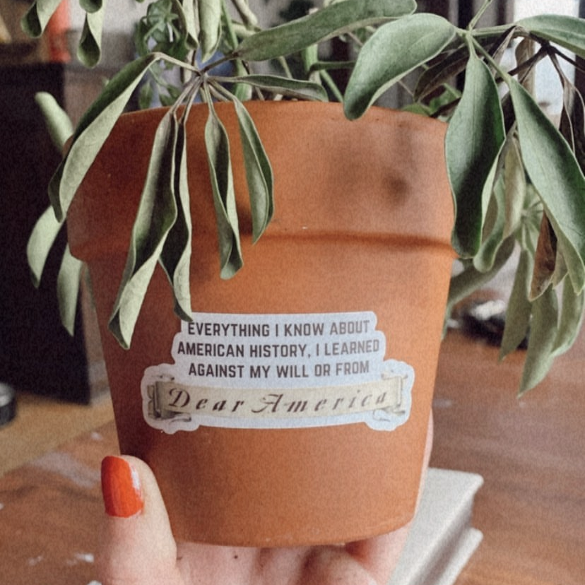 dear america sticker