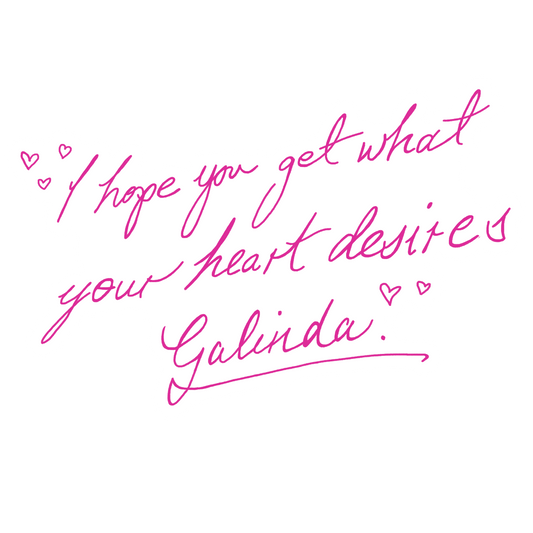 NEW! wicked galinda sticker