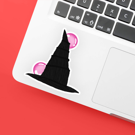 NEW! wicked hat sticker