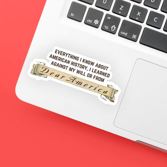 dear america sticker