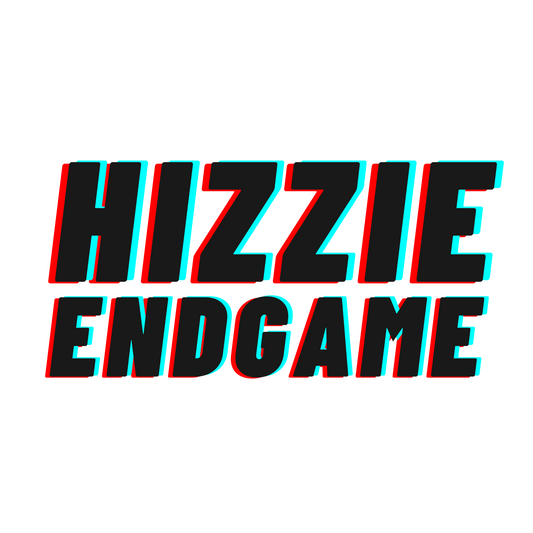 hizzie endgame holographic sticker