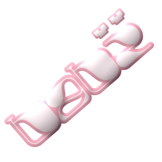 holographic babë sticker