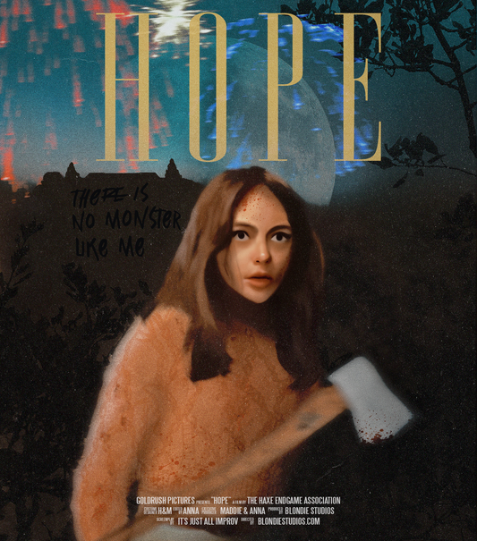 HOPE movie poster sticker