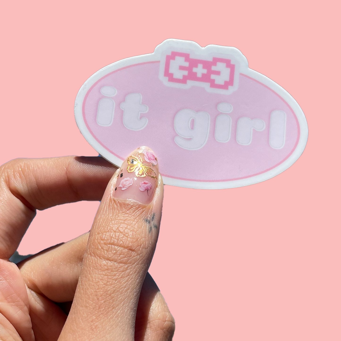 it girl sticker