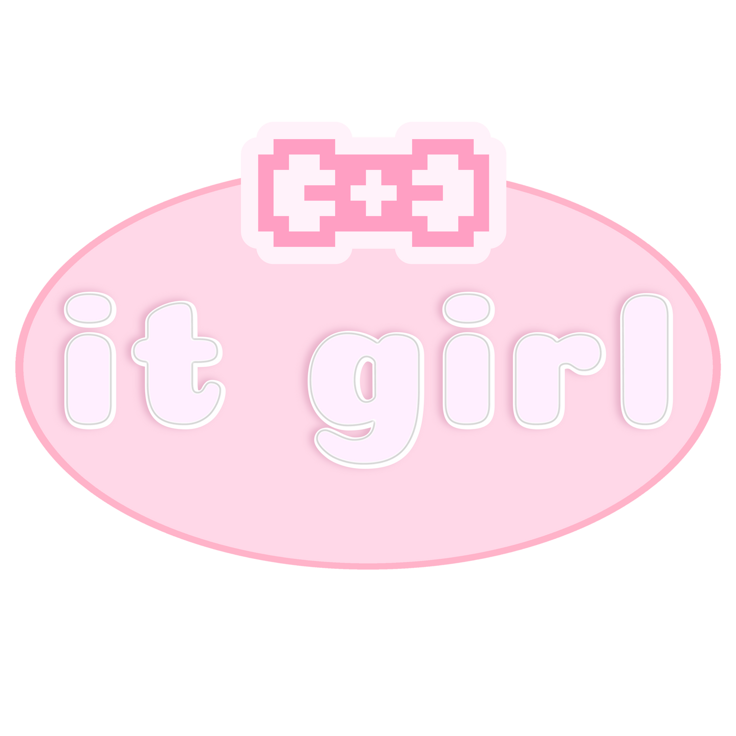 it girl sticker