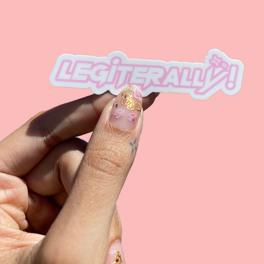 legiterally sticker